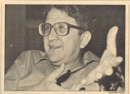 El poeta y novelista Heberto Padilla